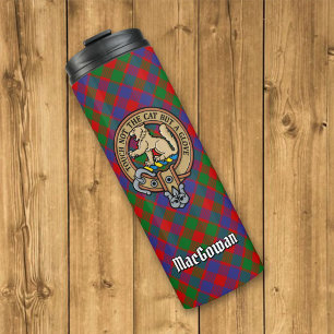 Bouteilles Isothermes Clan MacGowan Crest sur Tartan