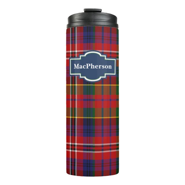 Bouteilles Isothermes Clan MacPherson Plaid sur tondeuse thermique perso (Devant)