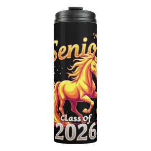 Bouteilles Isothermes Classe supérieure 2026 Cheval de Feu Personnalisé