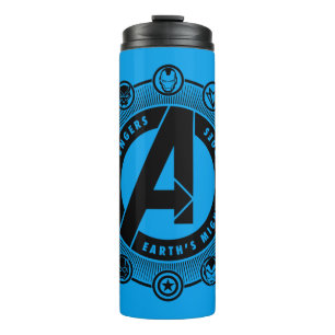 Bouteilles Isothermes Classique Avengers   Icônes des héros les plus pui