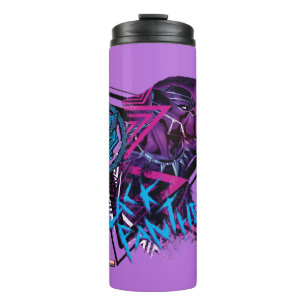 Bouteilles Isothermes Classique Avengers   Neon Black Panther Graphic