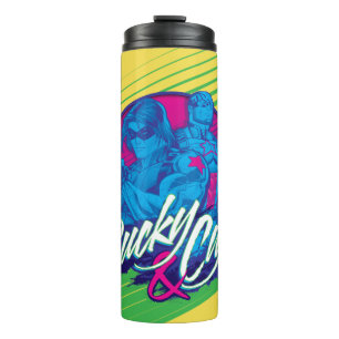 Bouteilles Isothermes Classique Avengers   Neon Bucky & Graphisme Casque