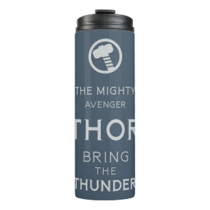 Bouteilles Isothermes Classique Avengers   Typographie de thor