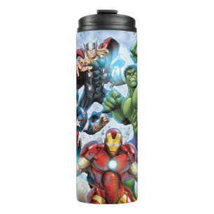 Bouteilles Isothermes Classiques Avengers Avengers Prêts à Attaquer