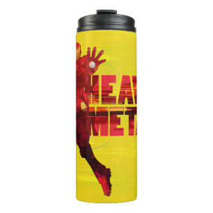 Bouteilles Isothermes Classiques Avengers   Iron Man "Heavy Metal"