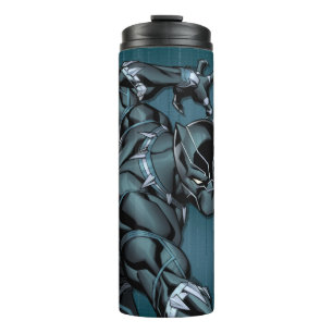 Bouteilles Isothermes Classiques des Avengers Black Panther attaque av