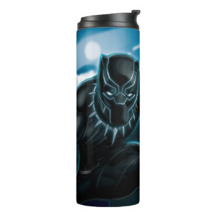 Bouteilles Isothermes Classiques des Avengers Black Panther sur un toi