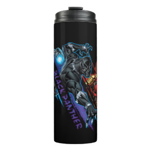 Bouteilles Isothermes Classiques des Avengers Équipe de Black Panther