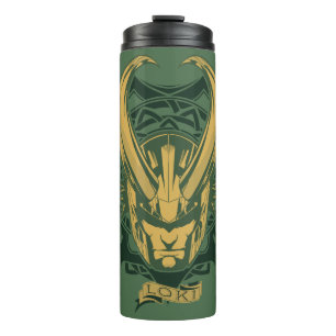 Bouteilles Isothermes Classiques des Avengers Graphique Loki Nordique