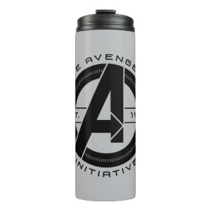 Bouteilles Isothermes Classiques des Avengers Logo de l'initiative Ave