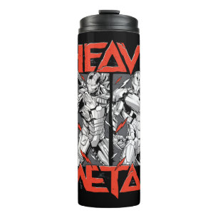 Bouteilles Isothermes Classiques des Avengers   Technologie Stark "Heavy