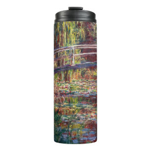 Bouteilles Isothermes Claude Monet - Eau Lily étang, Harmonie rose