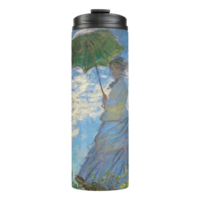 Bouteilles Isothermes Claude Monet - La Promenade, Femme avec un Parasol (Devant)