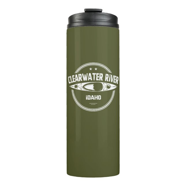 Bouteilles Isothermes Clearwater River Idaho Kayak (Devant)