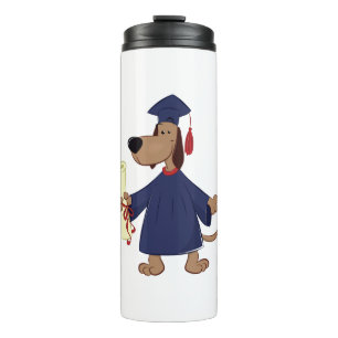 Bouteilles Isothermes Clipart de graduation de chien