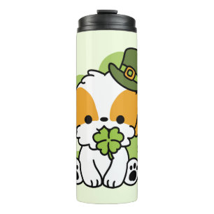 Bouteilles Isothermes Clover Pup Love - St. Patrick's Day Chien Design