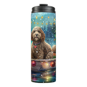 Bouteilles Isothermes Cockapoo Christmas Festive Voyage