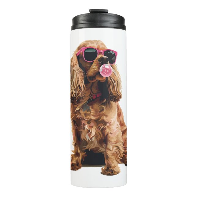 Bouteilles Isothermes Cocker Spaniel (Devant)