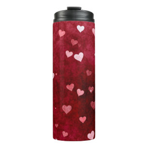 Bouteilles Isothermes Coeurs Blancs Et Roses