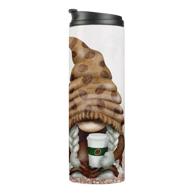 Bouteilles Isothermes Coffee Bean Gnome Tumbler Thermal (Tourné sur la droite)