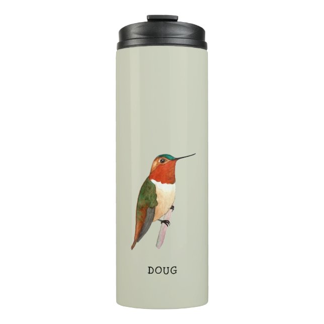 Bouteilles Isothermes Colibri roux (Devant)