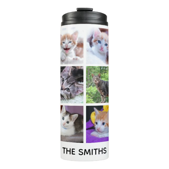 Bouteilles Isothermes Collage photo pour animaux de compagnie (Devant)
