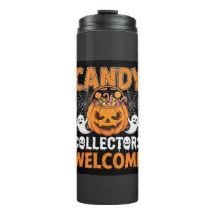 Bouteilles Isothermes Collecteurs de bonbons Halloween Bienvenue Citroui