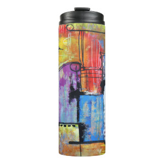 Bouteilles Isothermes Colorful Abstract Art