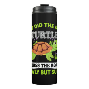 Bouteilles Isothermes Comment La Tortue Moyenne A-T-Elle Traversé Lentem