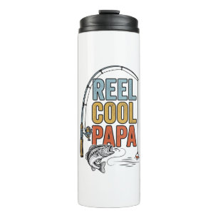 Bouteilles Isothermes Conception de chemise de pêche Reel Cool Papa_1