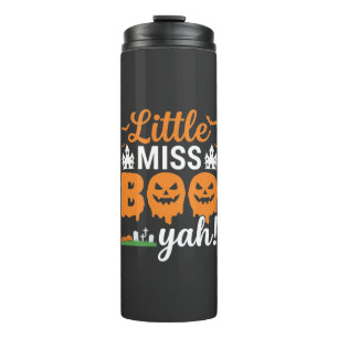 Bouteilles Isothermes Conception de citrouille Halloween Little Miss Boo