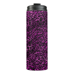 Bouteilles Isothermes Conception de la série Leopard violet et or 3