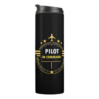 Bouteilles Isothermes Conception de mug pour pilote d'aviation personnal