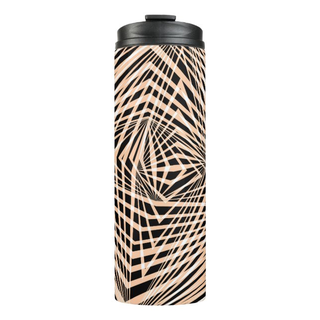 Bouteilles Isothermes Conception géométrique Abstraite sans joint (Devant)