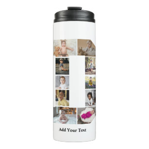 Bouteilles Isothermes Concevez votre propre lettre D photo Collage