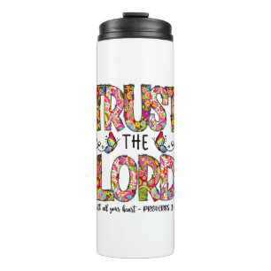 Bouteilles Isothermes Confiance au Seigneur Sublimation