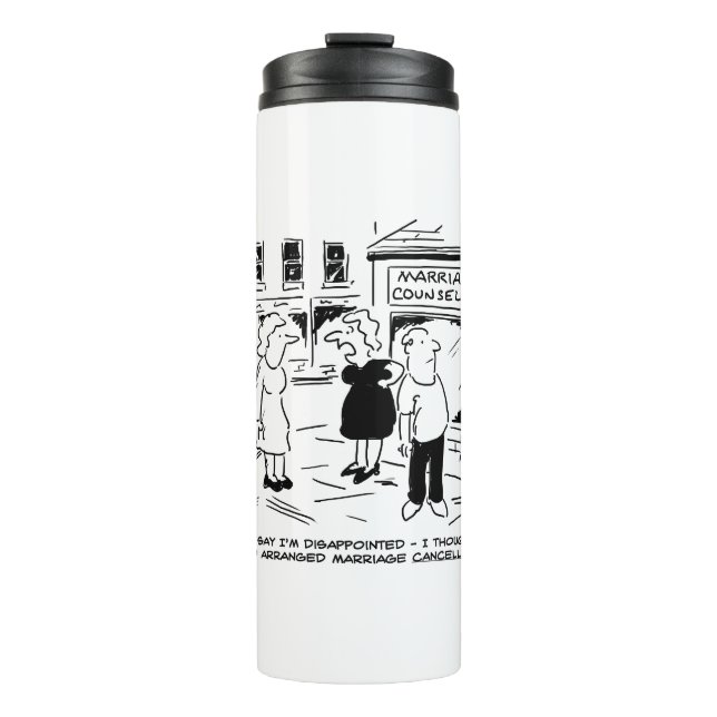 Bouteilles Isothermes Conseil matrimonial, pas annuler (Devant)