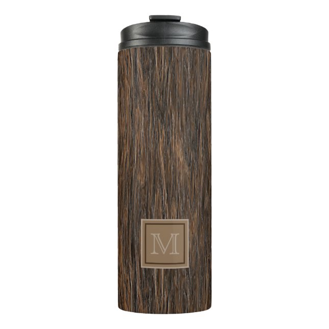 Bouteilles Isothermes Cool personnalisé Abstrait arbre écorce bois art M (Devant)