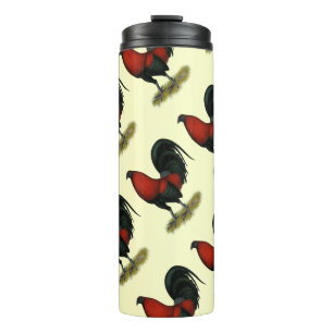 Bouteilles Isothermes Coq Rouge Noir BB Américain