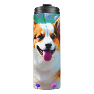 Bouteilles Isothermes Corgi floral