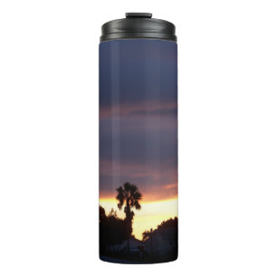 Bouteilles Isothermes coucher de soleil orageux