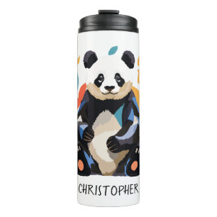 Bouteilles Isothermes Couleur assis Panda Ours Matisse Nom inspiré