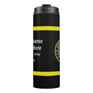 Bouteilles Isothermes Couleurs de l'armée plus sceau de l'armée - Person