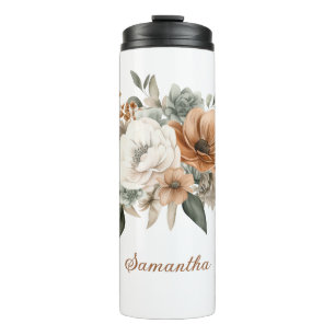 Bouteilles Isothermes Couleurs neutres Blanc Beige Bleu Vert Floral