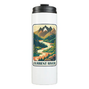 Bouteilles Isothermes Courant Rivière Missouri Couleurs