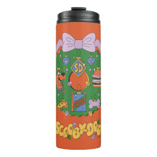 Bouteilles Isothermes Couronne graphique de snack de vacances de Scooby-