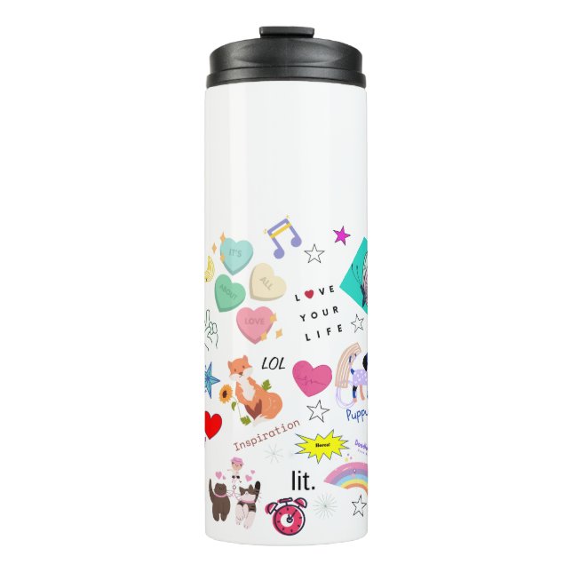 Bouteilles Isothermes Couvercles thermiques (Devant)