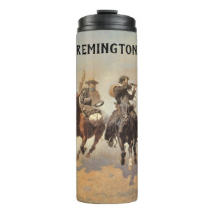 Bouteilles Isothermes Cowboys d'antan, À cheval pour le bois par Remingt