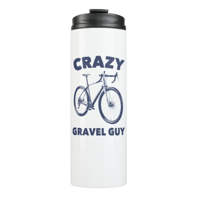 Bouteilles Isothermes Crazy Gravel Guy Cycling (Devant)