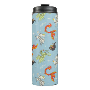 Bouteilles Isothermes Créatures Magiques Motif Vintage